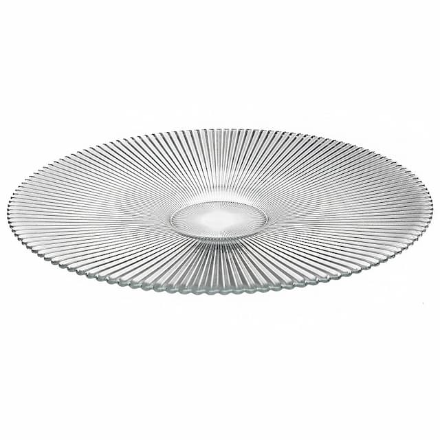 Тарелка ARDACAM Aria ARD 2504.1 d 26,5 см h 3 см (стекло, прозрачная)