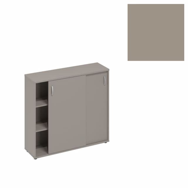 Шкаф-купе средний (для 2-х столов 70) Юнитекс А4 (144.4x36.4x112.8) А4 304 МП мокко премиум