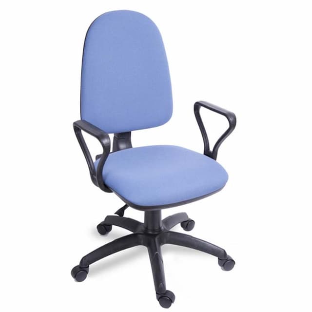 Кресло для персонала Мирэй Престиж new gtpp Самба Синхро, ткань цветная серия В