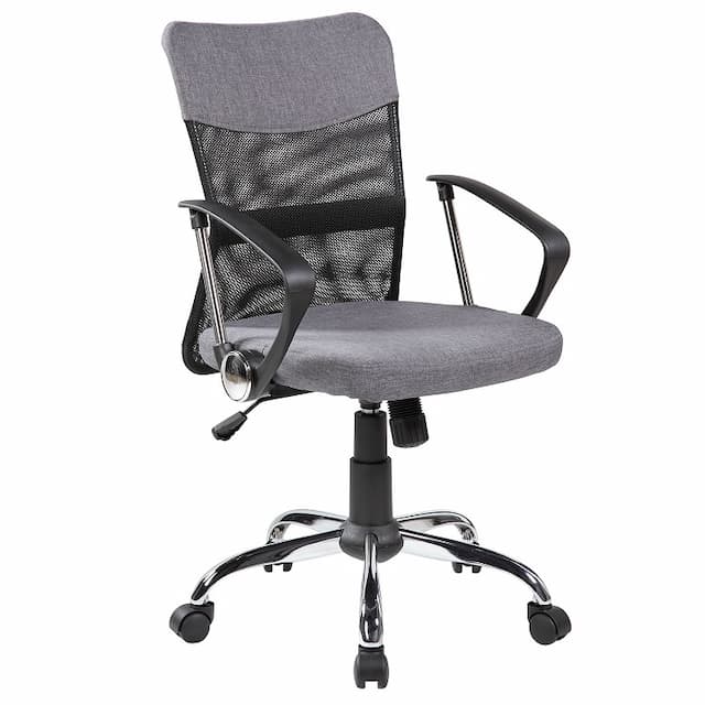 Кресло офисное Riva Chair Smart s (8005) черный/серый